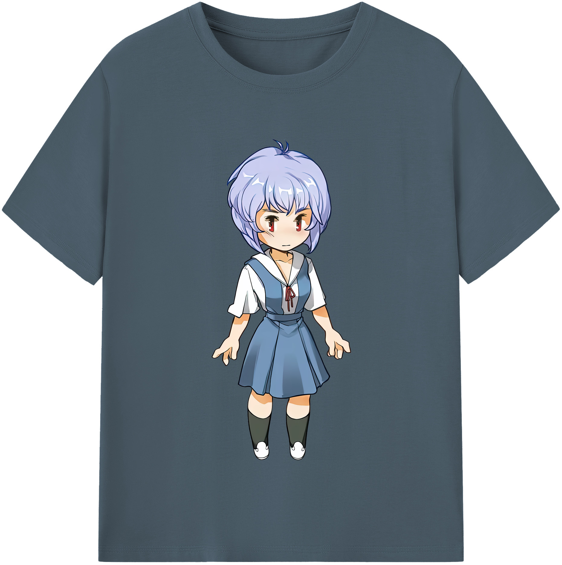 （画像用） EVA 新世紀エヴァンゲリオン 綿100％半袖Tシャツ（フロントプリント）